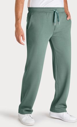 John Devin Sweathose JOHN DEVIN - Jogginghose aus innen angerauter Sweatware, Herren, Gr. XXL (60/62), N-Gr, salbei, angeraute Sweatware, Obermaterial: 60% Baumw