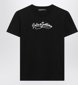 Dolce & Gabbana Jersey T-Shirt With Embroidery
