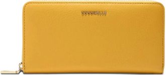 Coccinelle Portafoglio con zip - Giallo
