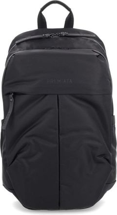 Premiata Structured Black Backpack