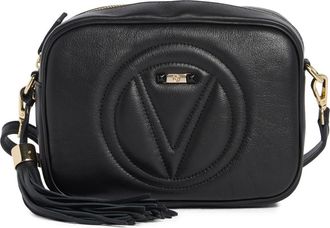 Mario Valentino Mia Signature Crossbody Bag in Black at Nordstrom Rack