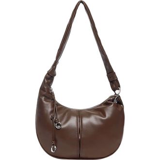 Oryany Becca Leather Shoulder Bag in Nutty Brown at Nordstrom Rack
