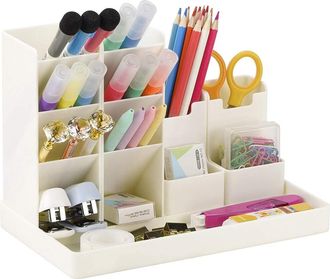 OEM Este Organizador De Escritorio Puede Guardar Bol&iacute;grafos, Material De Arte, Pinceles, Cosm&eacute;ticos, Mandos A Distancia, Etc. Es F&aacute;cil De Limpiar, Tiene U
