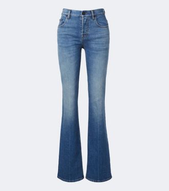 Gucci Mid-rise flared jeans