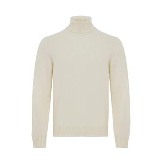 Gran Sasso Turtlenecks, male, White, Size: L Turtleneck Sweater
