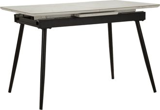 Mauro Ferretti Mesa De Comedor Extensible Matt Cm 120x80x75 (abierto Cm 155x80x75)