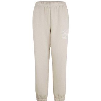 Jack Wills Joggingbroek van katoen met logo voor dames (Cr&egrave;me)