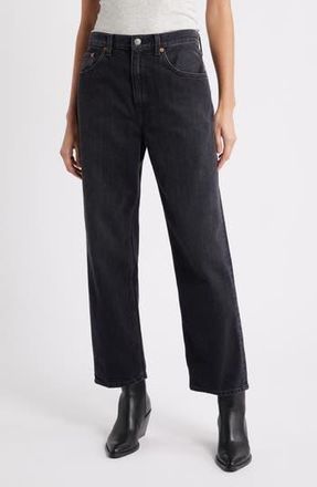 Re/Done The Ollie Mid Rise Straight Leg Jeans in Fadedout at Nordstrom Rack, Size 27
