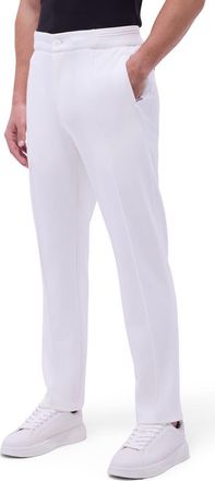 Bugatchi Soft Touch Pintuck Knit Pants in Chalk at Nordstrom, Size Xx-Large