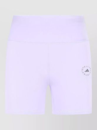 adidas by Stella McCartney high-rise knee-length shorts