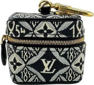 Louis Vuitton Pre-owned Accessories, female, Multicolor, Size: ONE SIZE Pre-owned Canvas Key Holder