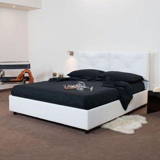 Itamoby Itamoby - Letto appia bianco una piazza e mezzo con contenitore H27 e rete a doghe