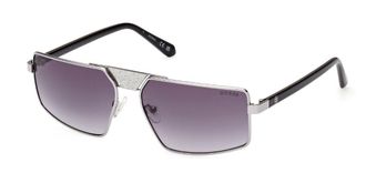 Guess GU00087 08B Mens Sunglasses Gunmetal Size 60