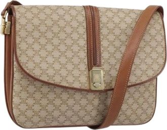 Celine Pre-owned Vintage Cross Body Bag - Dames - Vintage Schoudertas - Beige - ONE Size - Vintage