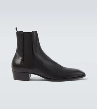 Saint Laurent Stanton leather Chelsea boots