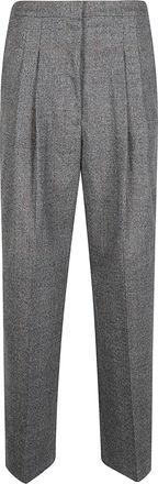 Pantaloni Torino Grace Tailored Virgin Wool-Blend Straight-Leg Pants