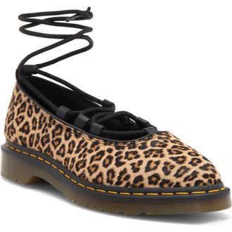 Dr. Martens Elphie II Pointed Toe Ballet Flat in Light Tan at Nordstrom Rack, Size 10Us/ 8Uk