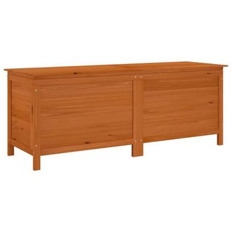 Berkfield Home Garden Storage Box Brown 150x50x56.5 cm Solid Wood Fir