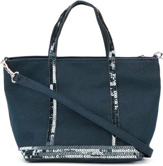 Vanessa Bruno Canvas Extra Small Zipped Cabas Tote