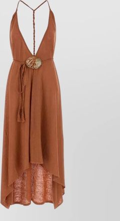 Alanui linen maxi dress