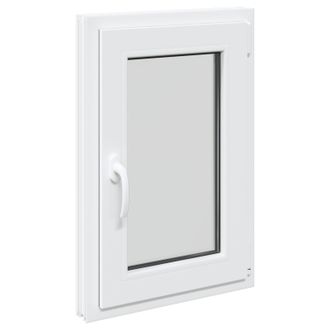 vidaXL Color Interno De Ventana De S&oacute;tano Blanco Risor 50 X 75 Cm Vidaxl