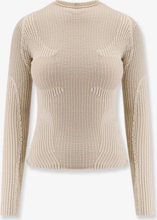 Roa Top Wavy in misto cotone stretch - ROA - gender_Woman