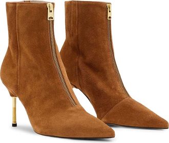AllSaints Natasha Bootie in Tan Brown at Nordstrom, Size 11Us