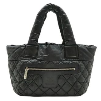 Chanel Pre-owned Bolso Tote Coco Cocoon Nylon Piel - Pre-owned - Mujer - Negro - ONE SIZE