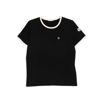Moncler Logo Embroidery Pocket T-shirt