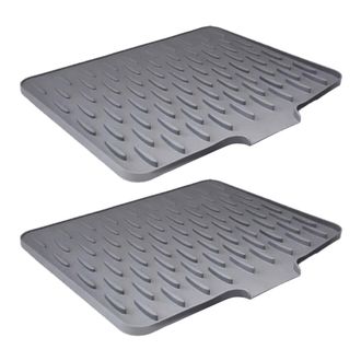 OEM Alfombrilla De Silicona Inclinada Para Escurrir La Cocina, Duradera - Peque&ntilde;a