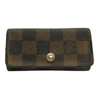 Louis Vuitton Pre-owned Accessories, female, Brown, Size: ONE SIZE Pre-owned Damier Keycase