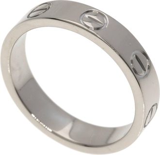 Cartier White Gold (18K) Band Ring (Pre-Owned)