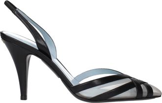 Valentino Garavani Leren Pumps met Hoge Hak - Dames - Pumps - Zwart - 36 EU - Leer - Schoenen