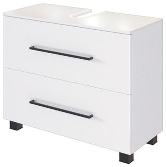 WELLTIME Waschbeckenunterschrank »Luena« Breite 70 cm, mit Siphonausschnitt