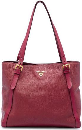 Prada Pre-owned Prada Vitello Daino Shopping Tote Ladies 53I6CXY79D6VW31N