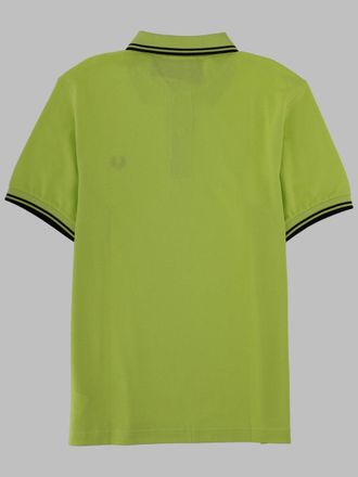 Fred Perry Cotton Polo Shirt - Green