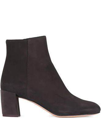 AGL Lynn block-heel ankle boots - Brown