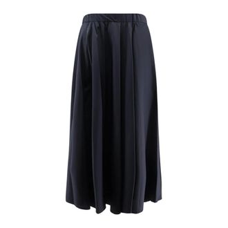 Aspesi Midi Skirts, female, Blue, Size: 2XS Aspesi Skirts Blue