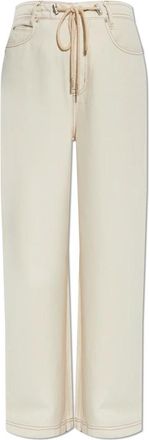 Munthe Dames, Broeken, Beige, Maat: XS