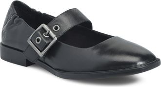 B&oslash;rn Millie Leather Mary Jane in Black Leather at Nordstrom, Size 9.5