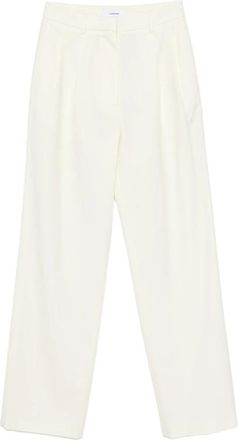 Lardini Pleat-detail Wide-leg Trousers