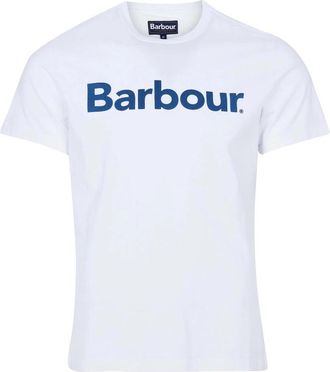 Barbour T-shirts - Heren - T-shirts - Wit - M - Katoen - Tops