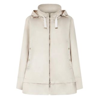 Moorer Light Jackets, female, Beige, Size: 2XS Light Jacket