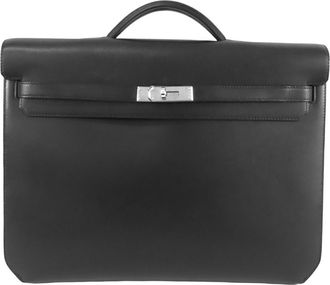 Herm&egrave;s Pre-owned Hermes Evergrain Kelly Depeches 36 Unisex D41QOCVG8EFDQI56