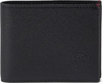 Brunello Cucinelli Portafoglio bi-fold in pelle - Nero