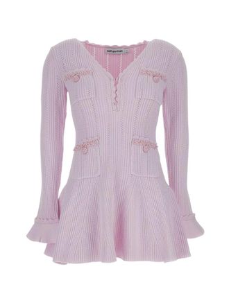 Self Portrait Zelfportret korte jurk met versiering