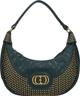 La Carrie Heat Waves Bag - Dames - Schoudertassen - Groen - ONE Size - Leer - Tassen