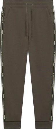 GCDS Logo Tape Joggers - Heren - Sweatpants - Groen - M - Katoen - Broeken