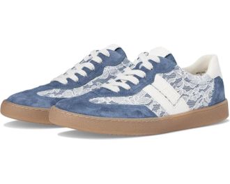 Paul Green Womens Paul Green Becki Sneakers Blue Lace Detail Lifestyle Shoes VER1011