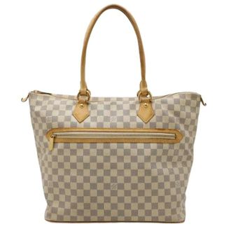 Louis Vuitton Pre-owned Tote Bags, female, Beige, Size: ONE SIZE Pre-owned Plastic louis-vuitton-bags